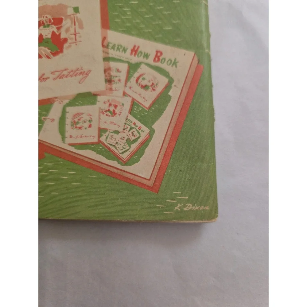VTG 1959 Coats & Clark's Learn How Book No. 170-B Crochet Knitting Tatting Craft